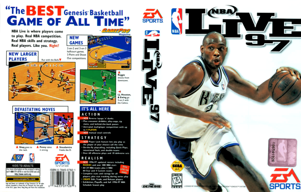 NBA Live 97 (USA, Europe)